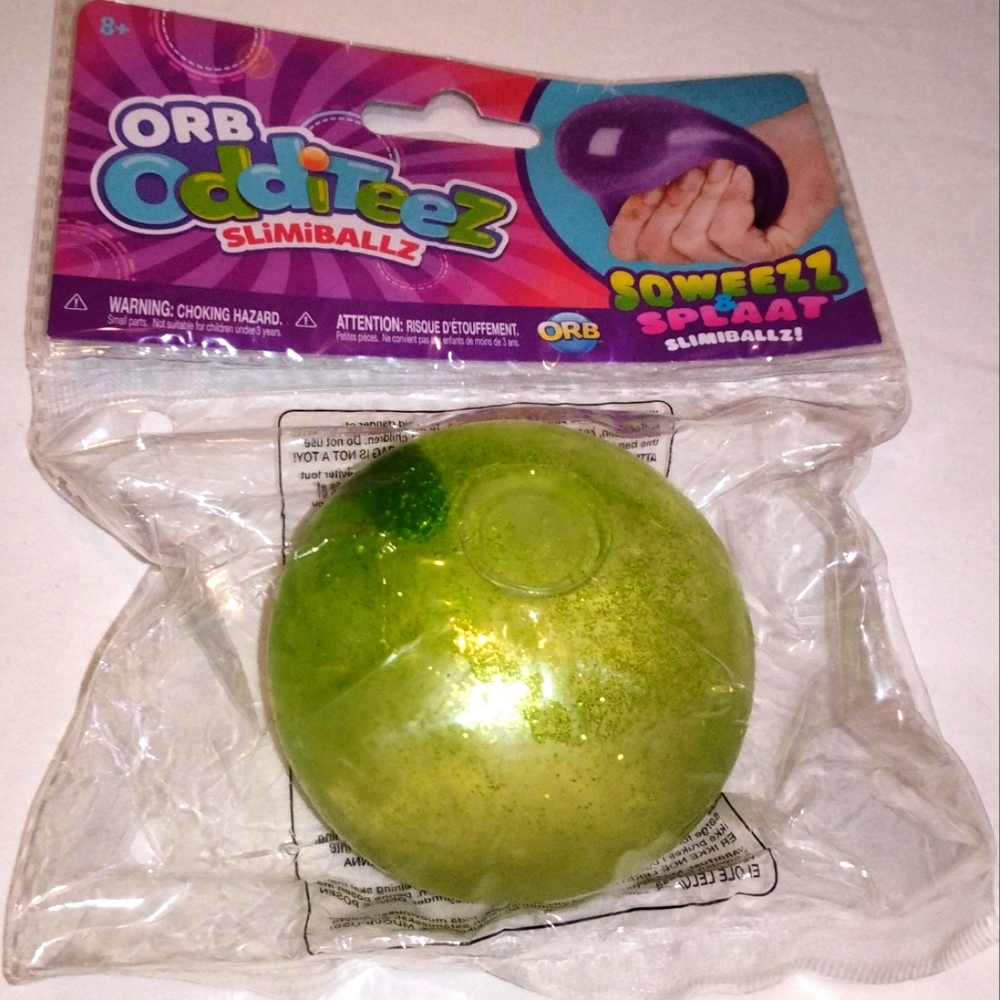 Orb Odditeez Slimiballz BeadiBallz Collectible Toy